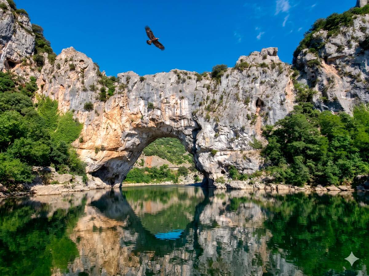 Paysage Ardèche - Zone d'intervention débroussaillage